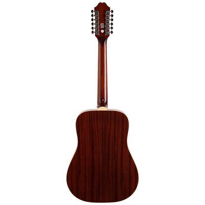 Epiphone DR-212 12-String Acoustic Guitar, Natural
