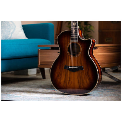 Taylor K24ce Acoustic-Electric Guitar, Shaded Edge Burst