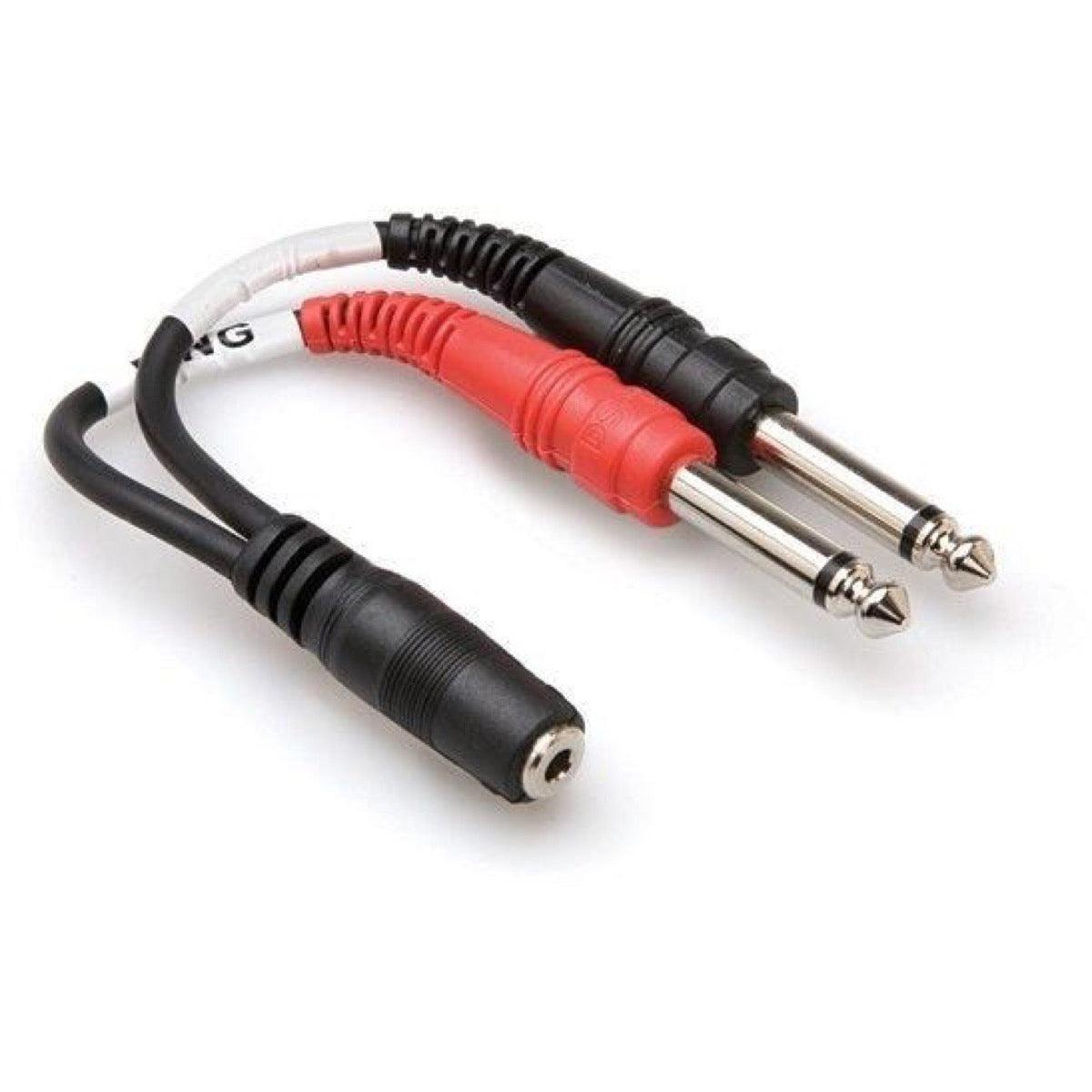 Hosa YMP-434 Female TRS 1/8 Inch to Dual Male TS 1/4 Inch Stereo Breakout Cable