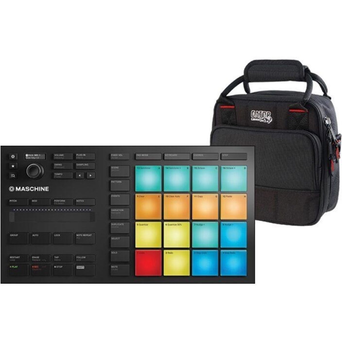 Native Instruments Maschine Mikro MK3 Groove Production Studio, with Bag