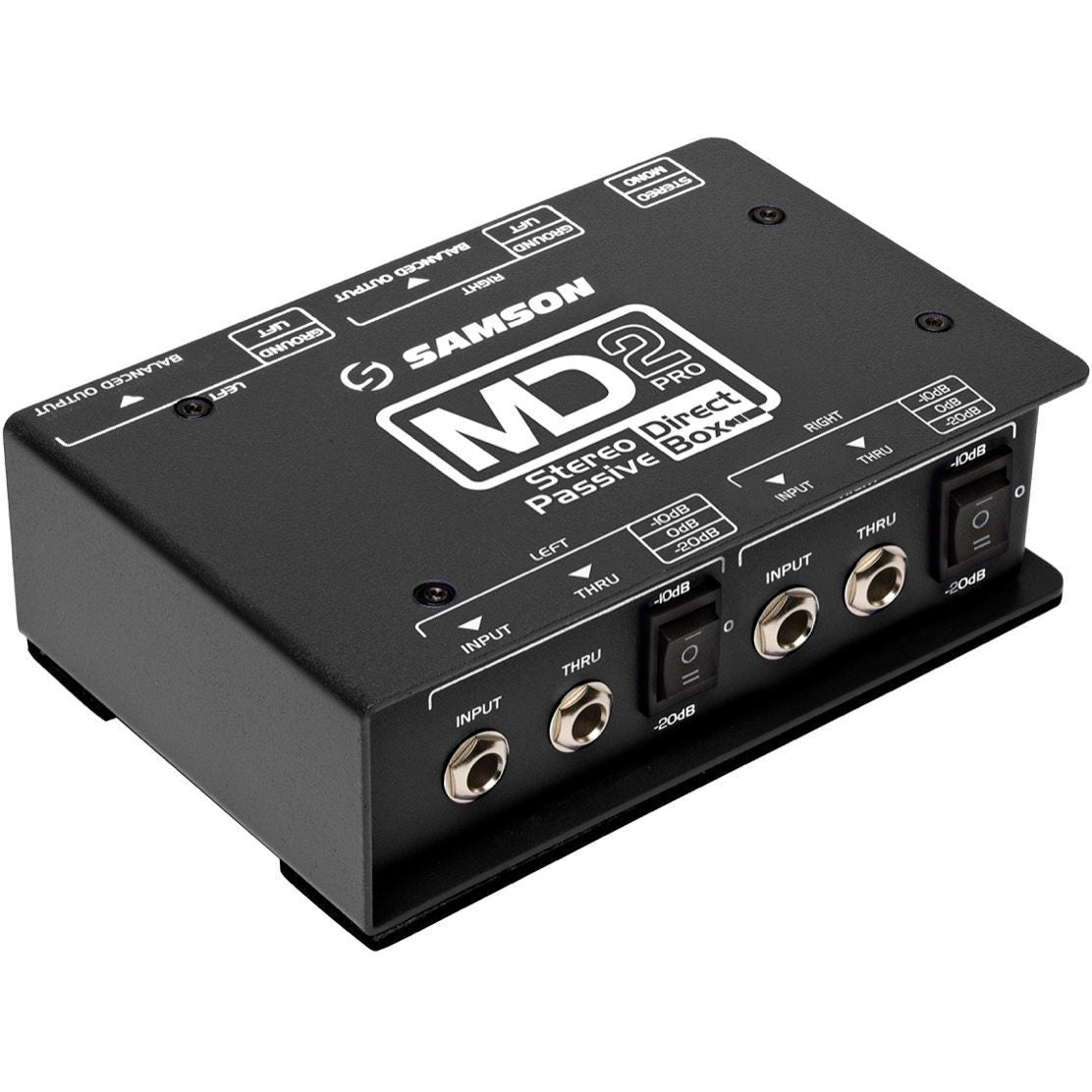 Samson MD2 Pro Stereo Passive Direct Box