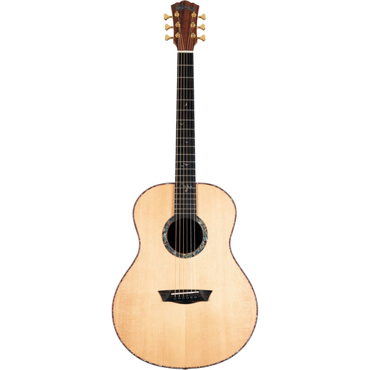 Washburn Bella Tono Elegante S24S Acoustic Guitar, Natural