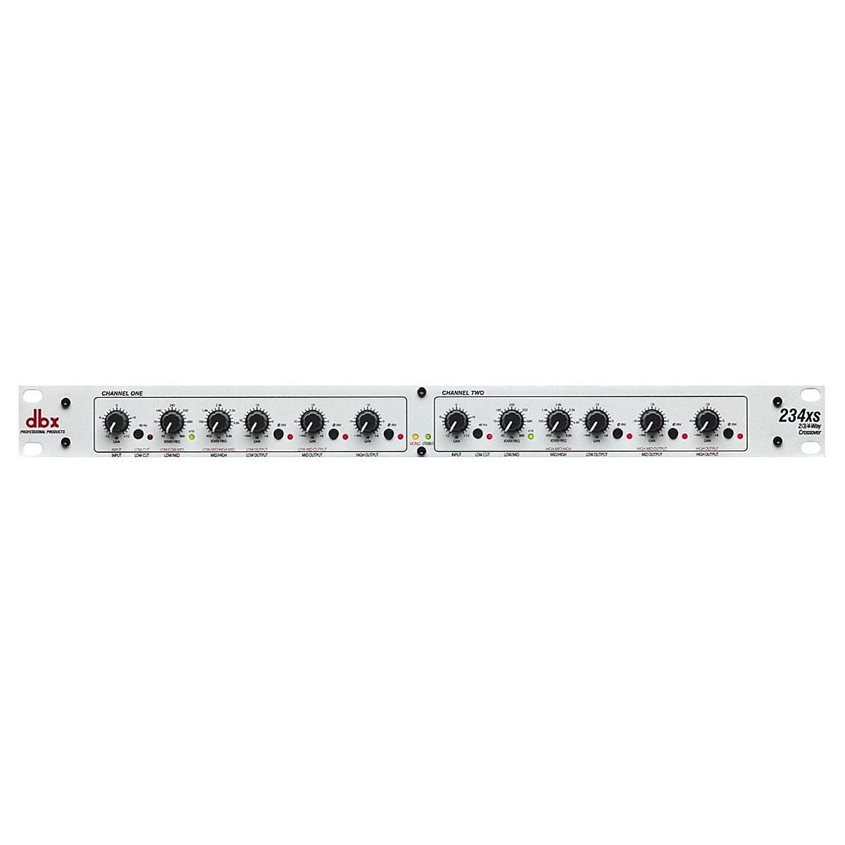 dbx 234XS Crossover, Stereo 2-Way, 3-Way and Mono 4-Way