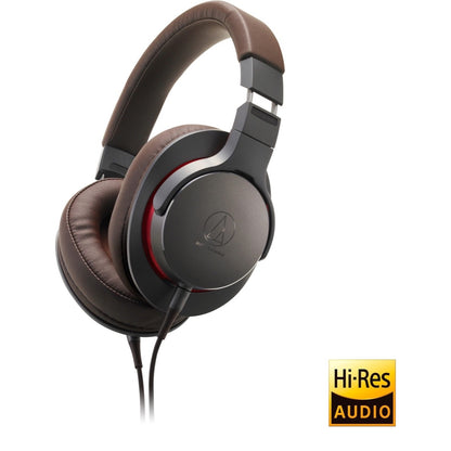 Audio-Technica ATH-MSR7b Over-Ear High-Resolution Headphones, Gunmetal