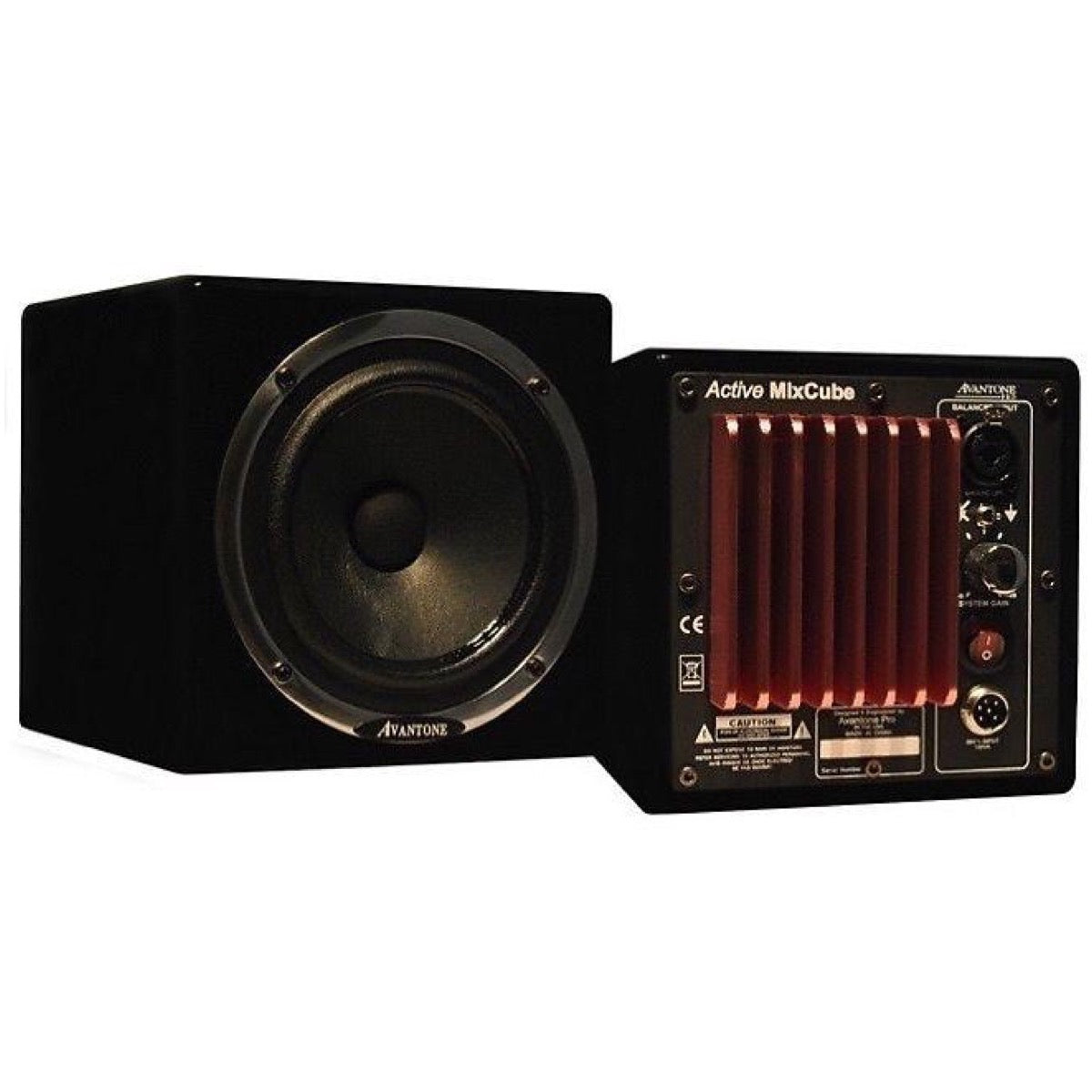 Avantone MixCubes Active Studio Monitor (60 Watts, 1x5.25 Inch), Black, Pair