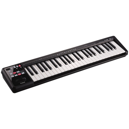 Roland A-49 USB MIDI Keyboard Controller, 49-Key, Black