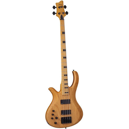 Schecter Session Riot 4 Electric Bass, Left-Handed, Aged Natural Satin