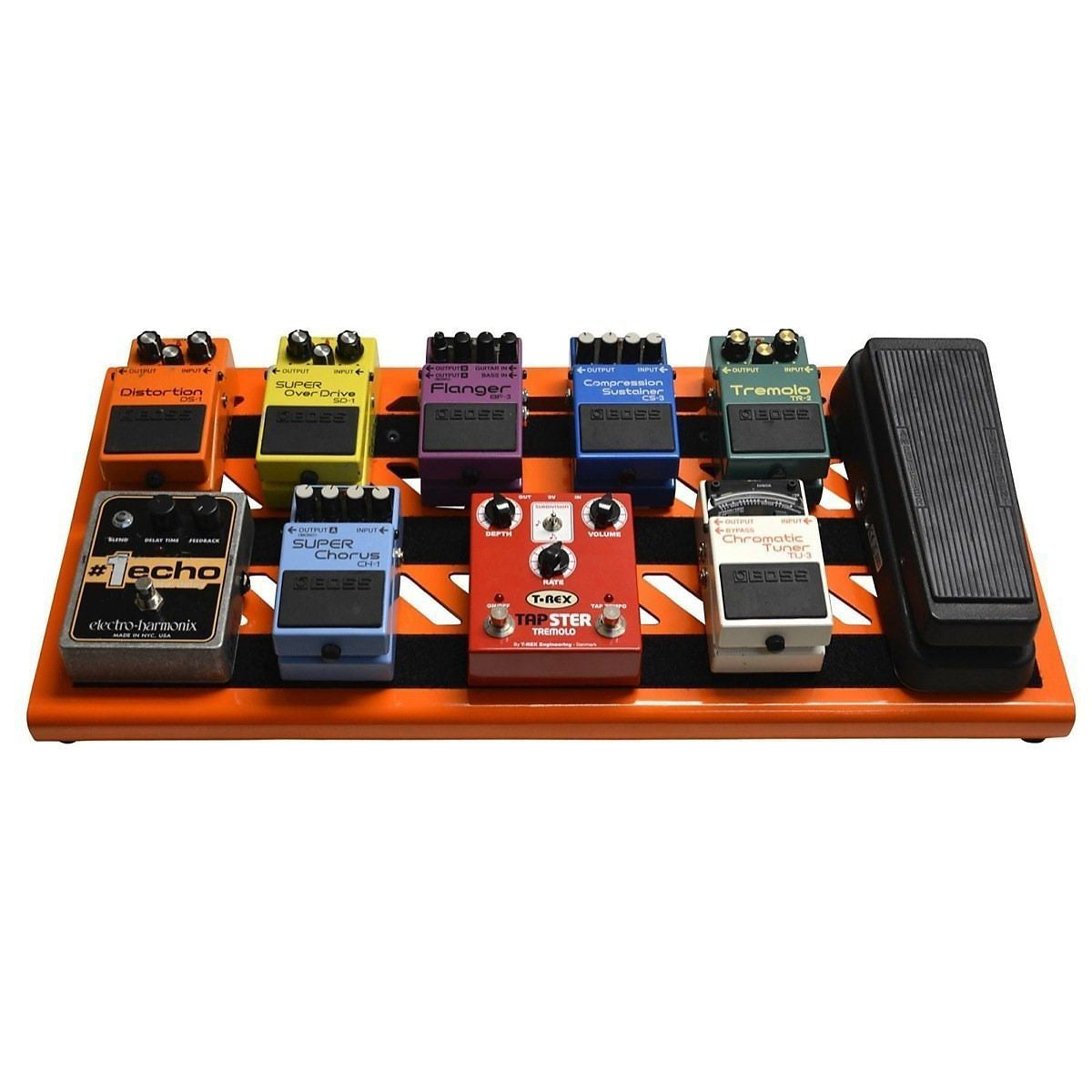 electro harmonix pedal bag Gator GPB-BAK-1 Aluminum Guitar Pedalboard (with Carry Bag), Orange – Same Day Music