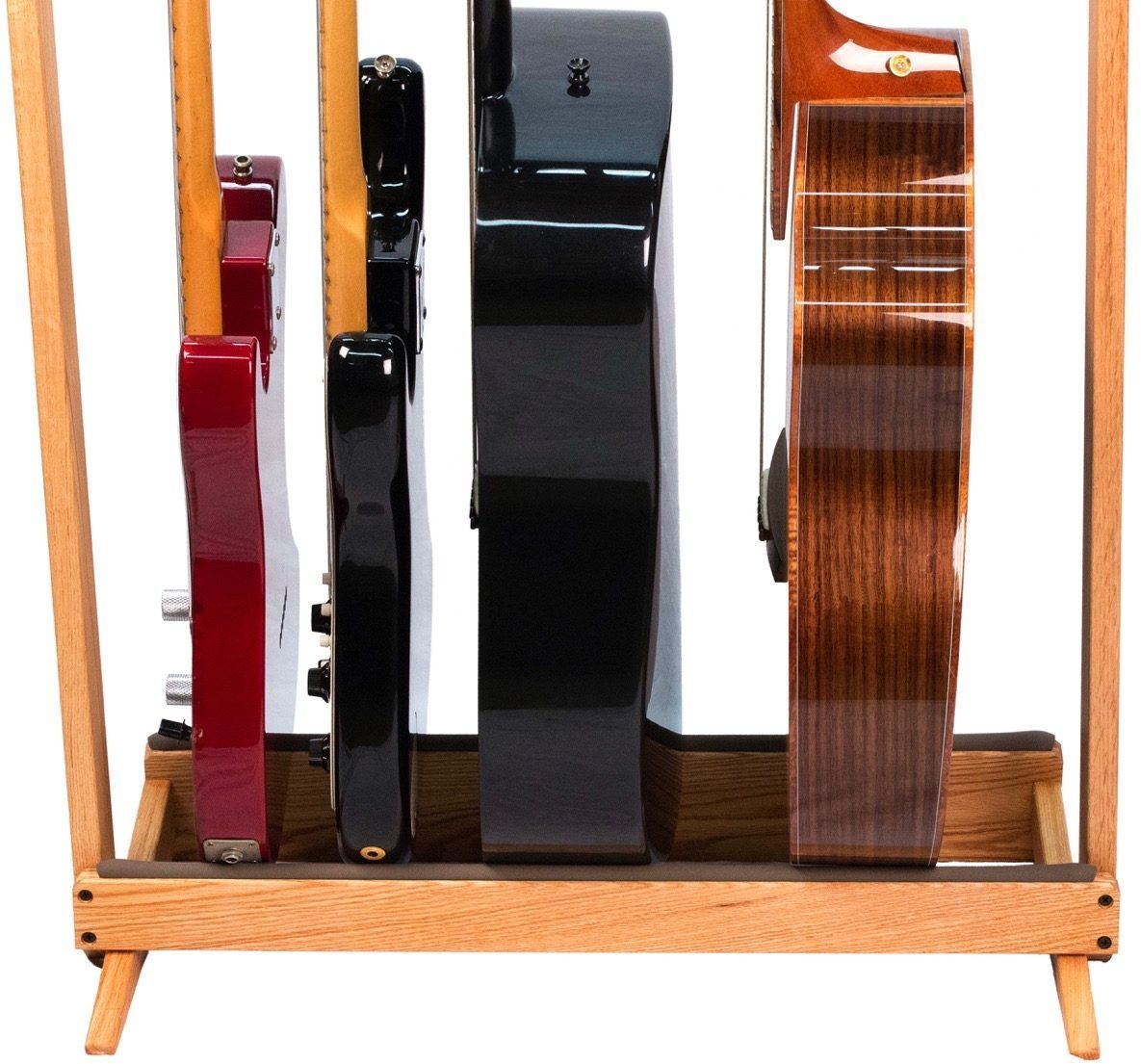 String Swing CC34 Side-Loading Inline Guitar Rack, Natural