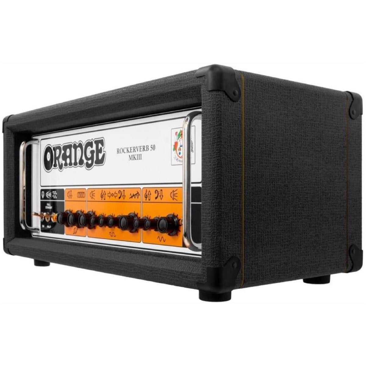 Orange Rockerverb MkIII Guitar Amplifier Head (50 Watts), Black