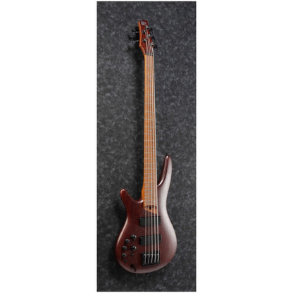 Ibanez SR505E Electric Bass, 5-String, Left Handed, Brown Mahogany