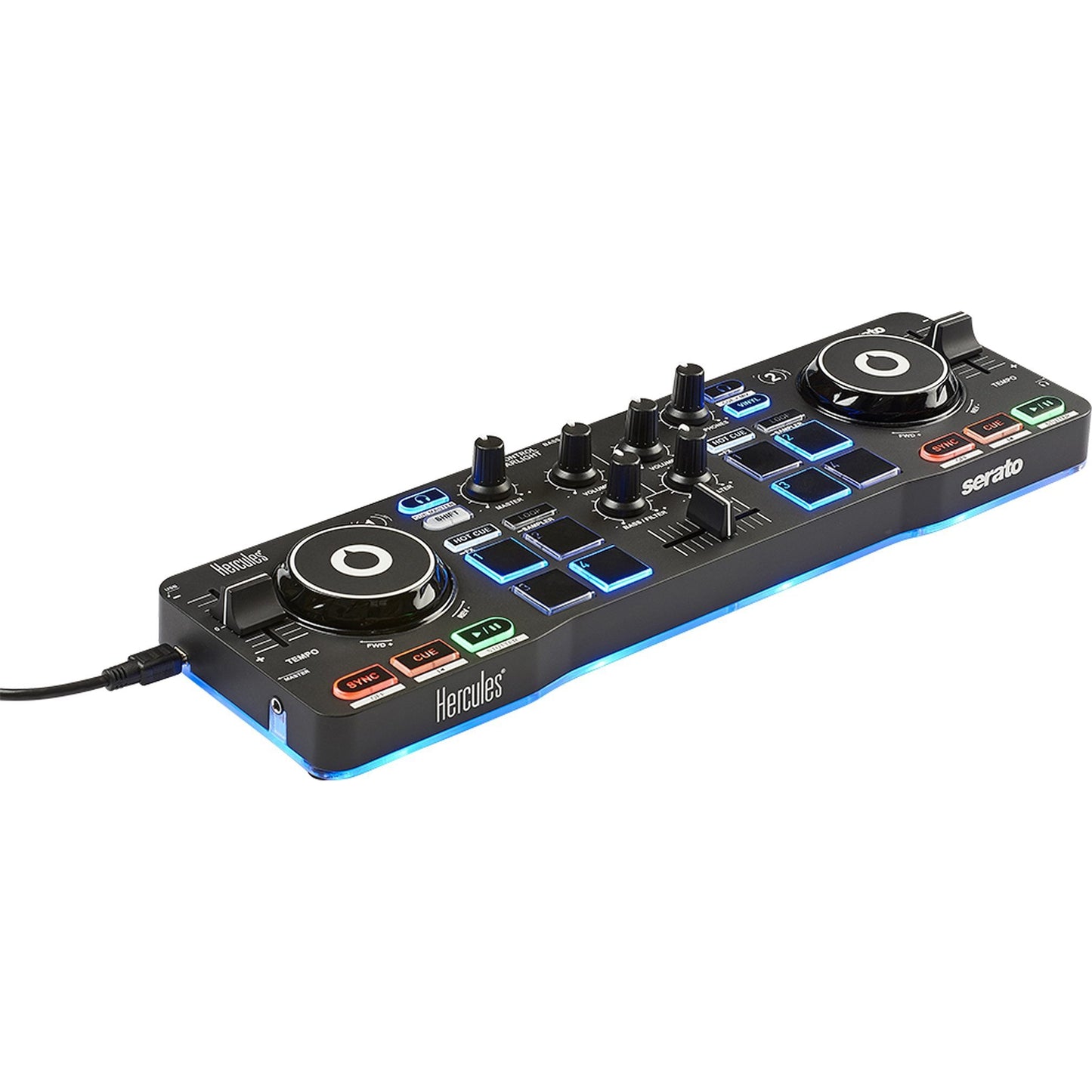 Hercules DJStarter Kit DJ Controller Bundle