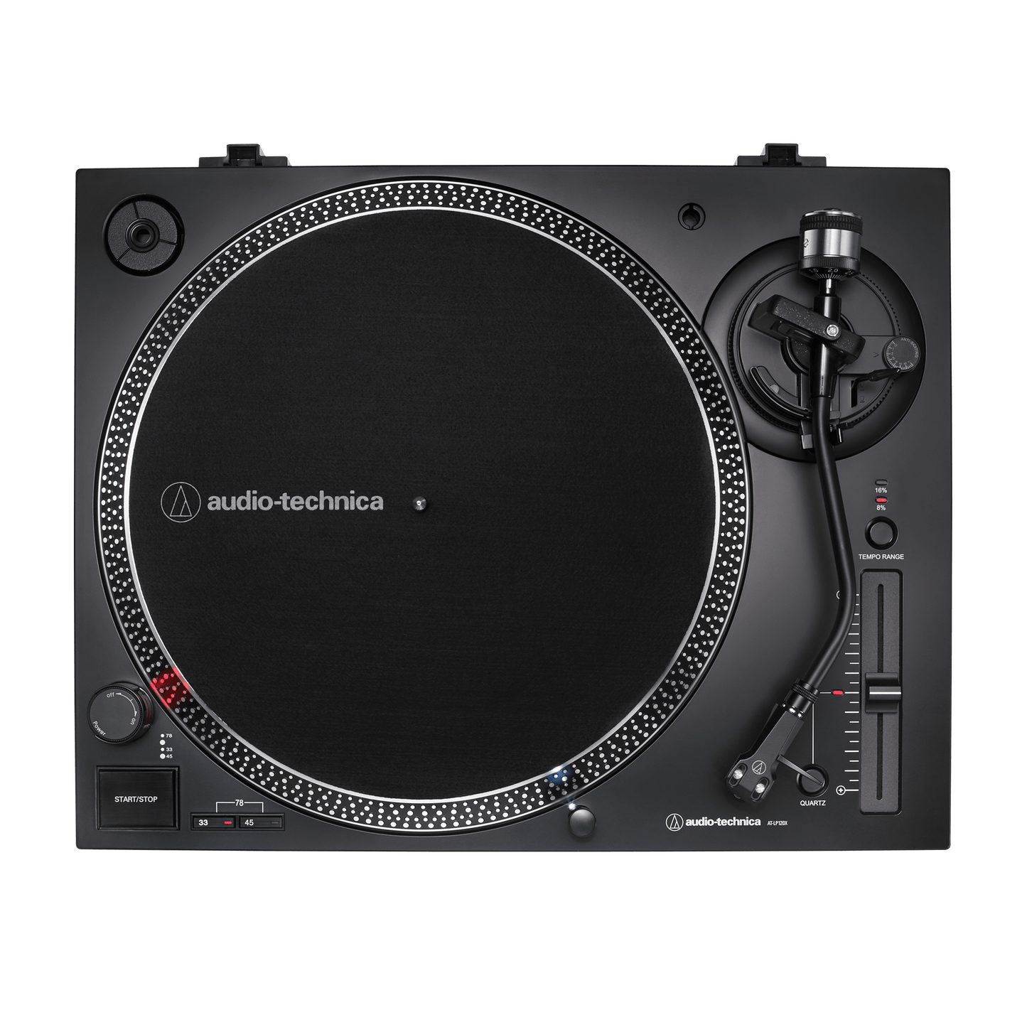 Audio-Technica AT-LP120XUSB Direct-Drive Turntable, Black