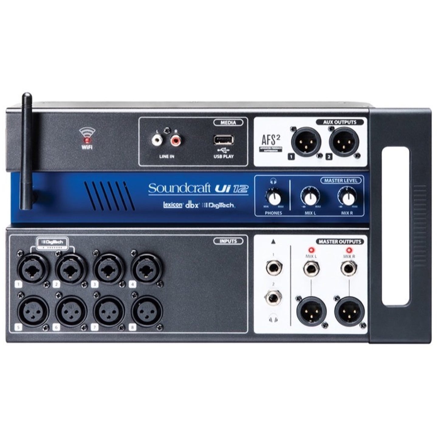 Soundcraft Ui12 Compact 12-Channel Digital Mixer
