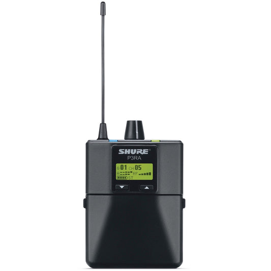 Shure P3RA PSM300 Pro Wireless In-Ear Monitor Receiver, Band G20 (488.150 - 511.850 MHz)