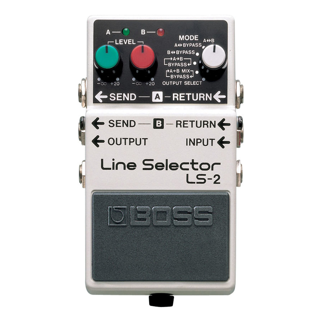 boss pedal power Boss LS-2 Line Selector and Power Supply Pedal – Same Day Music