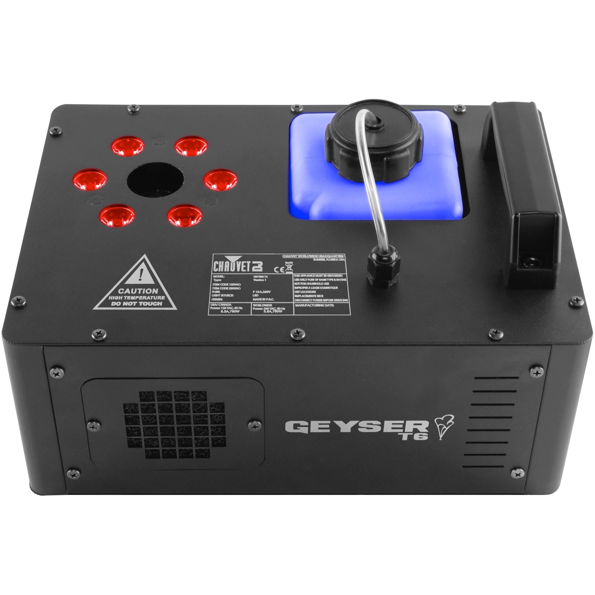 Chauvet DJ Geyser T6 Fog Machine with Lighting EFX