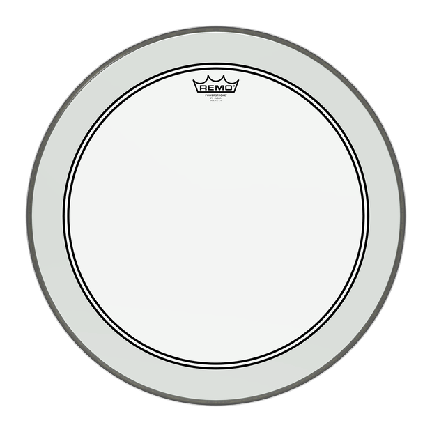 Remo Powerstroke 3 Clear Bass Drumhead, 24 Inch