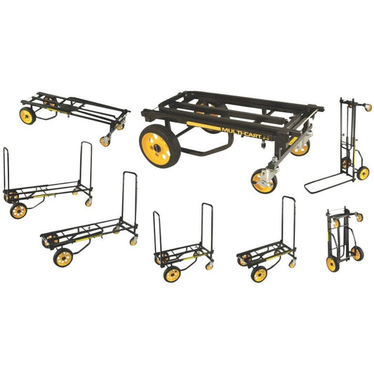 RocknRoller Multi-Cart Equipment Cart with R-Trac Wheels, R10RT