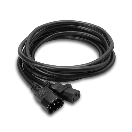 Hosa Power Extension Cord, IEC C14 to C13, PWL-401.5, 1.5 Foot