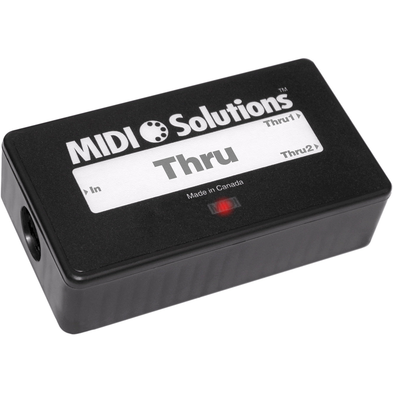 MIDI Solutions Thru 2-Output Active MIDI Thru Box