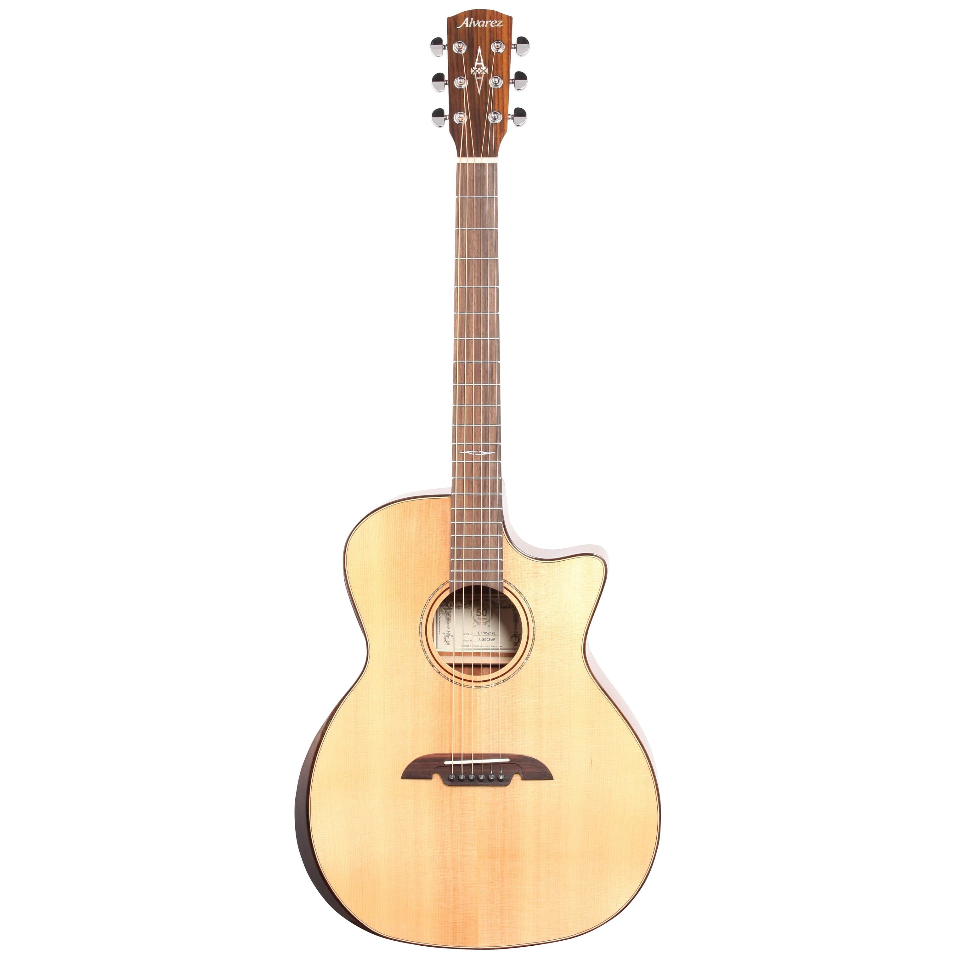 Alvarez AG60CEAR Grand Auditorium Cutaway Acoustic-Electric Guitar
