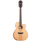 Washburn WCG15SCE12-O Deluxe Grand Auditorium 12-String Acoustic-Electric Guitar - 2