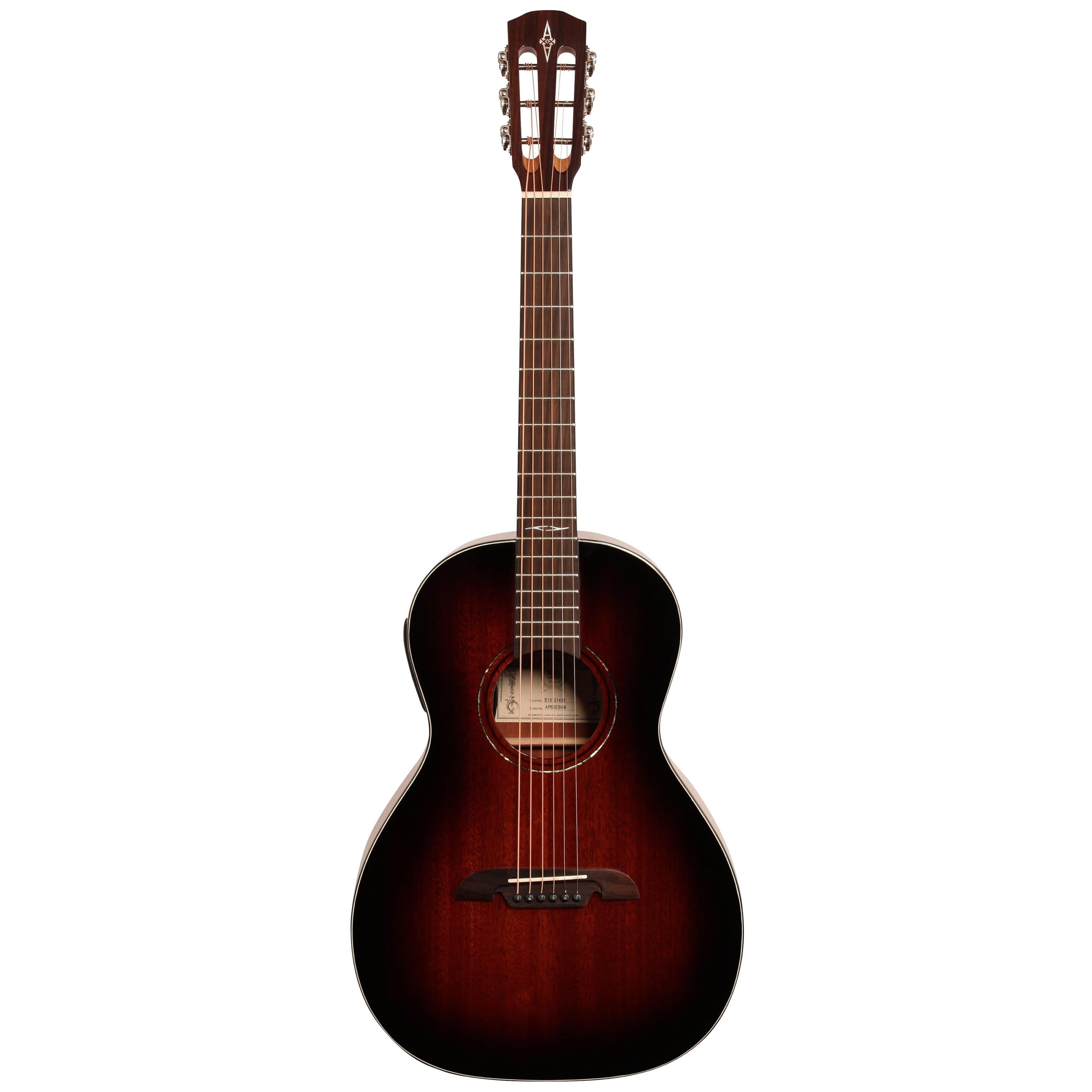 Alvarez AP66E Parlor Acoustic-Electric Guitar - Shadowburst