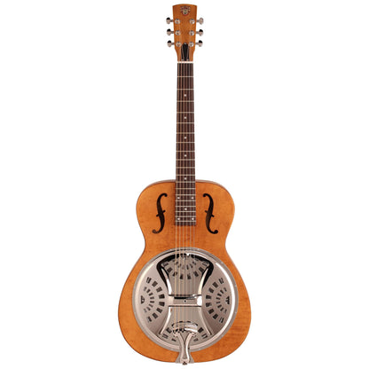 Epiphone Dobro Hound Dog Roundneck Resonator Guitar, Vintage Brown