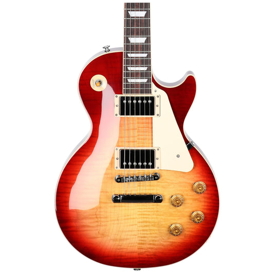 Gibson Exclusive 50s Les Paul Standard AAA Flame Top Electric Guitar, Heritage Cherry Sunburst