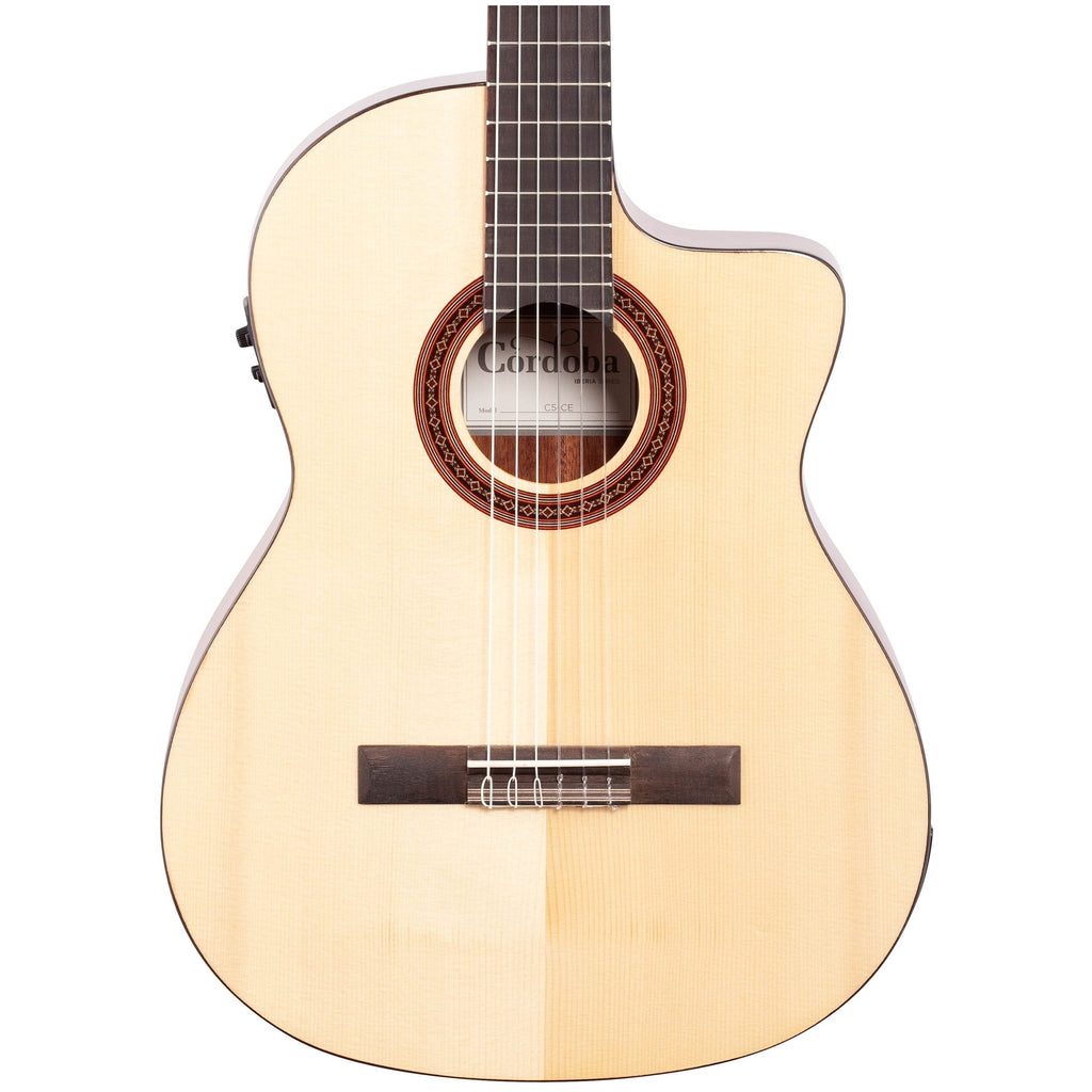 Cordoba C5-CE Spruce Classical Acoustic-Electric Guitar