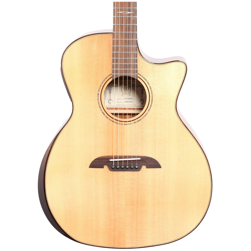 Alvarez AG60CEAR Grand Auditorium Cutaway Acoustic-Electric Guitar