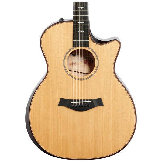 Taylor 614ce Builder's Edition Acoustic-Electric Guitar, Natural