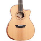 Washburn WCG15SCE12-O Deluxe Grand Auditorium 12-String Acoustic-Electric Guitar - 1