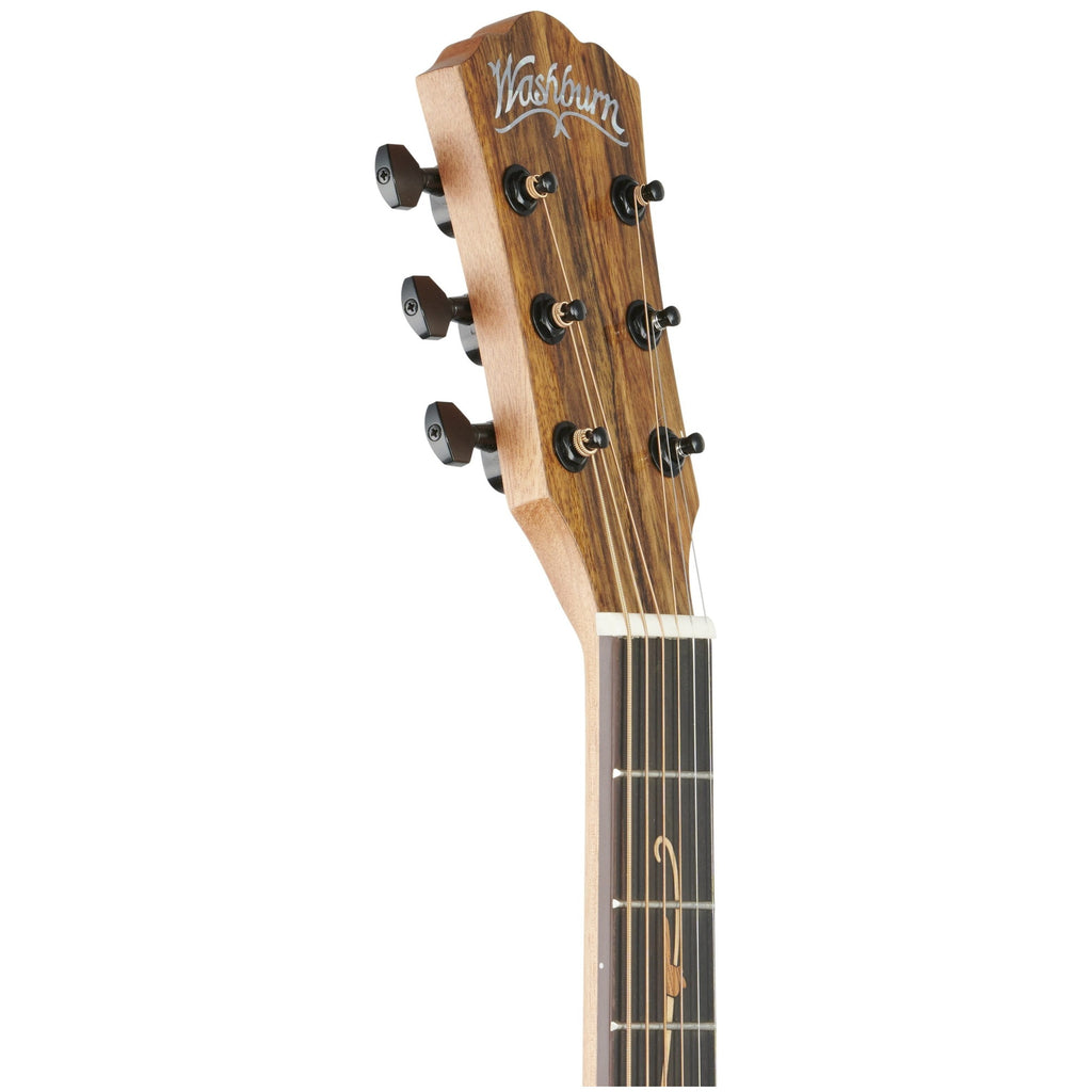 Washburn Bella Tono Vite S9V Charcoal Burst Acoustic-Electric Guitar - 7