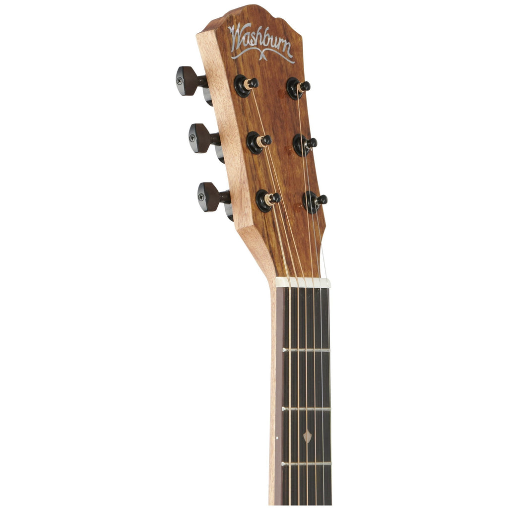Washburn Bella Tono Novo S9 Charcoal Burst Acoustic Guitar - 7