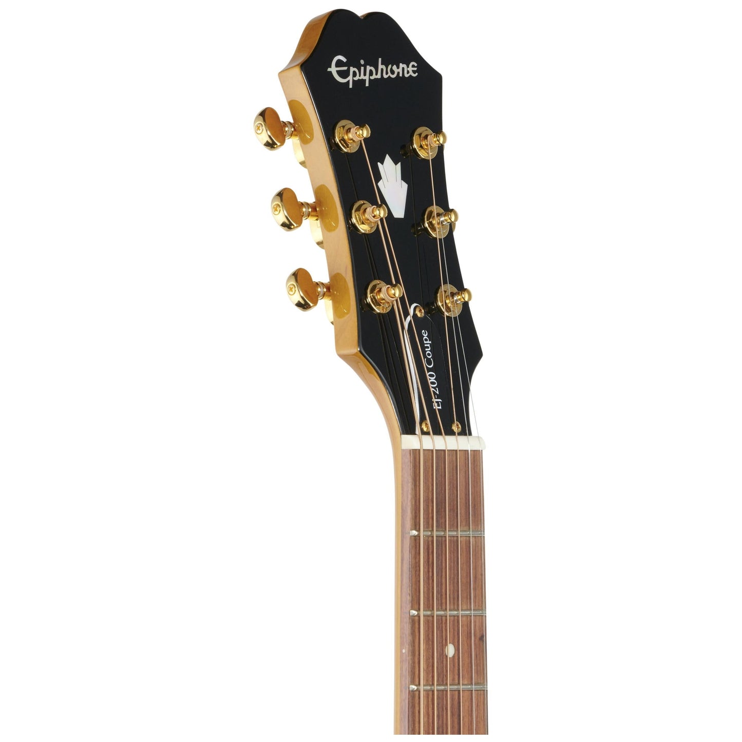 Epiphone J-200 EC Studio Parlor Acoustic-Electric Guitar, Vintage Natural