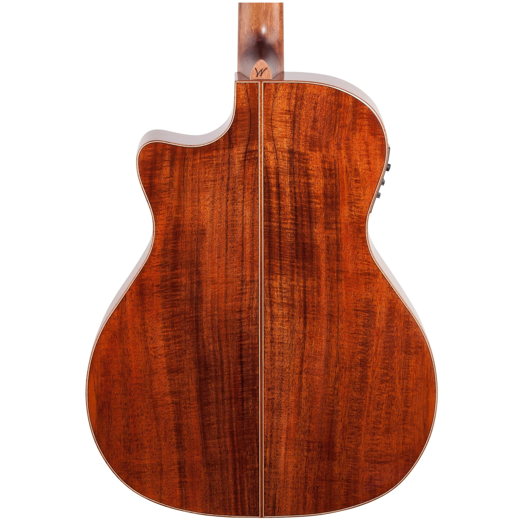 Washburn WCG55CE Koa Grand Auditorium Acoustic-Electric Guitar - 6