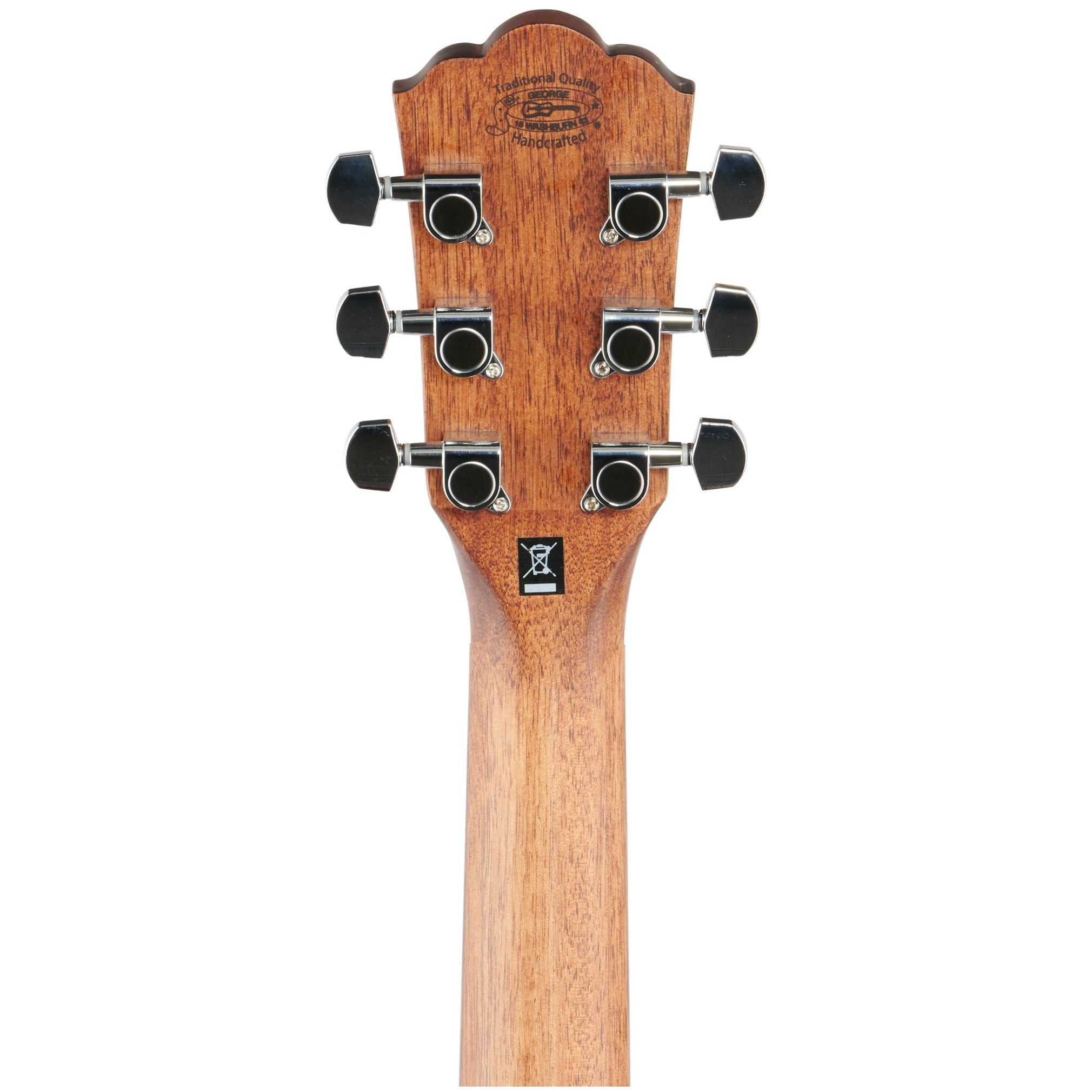 Washburn WCG20SCE O Comfort 20 Grand Auditorium Acoustic-Electric Guitar - 8