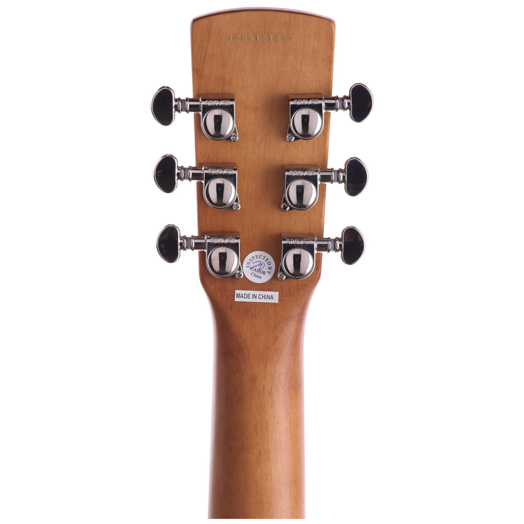 Epiphone Dobro Hound Dog Deluxe Roundneck Resonator Guitar, Vintage Brown