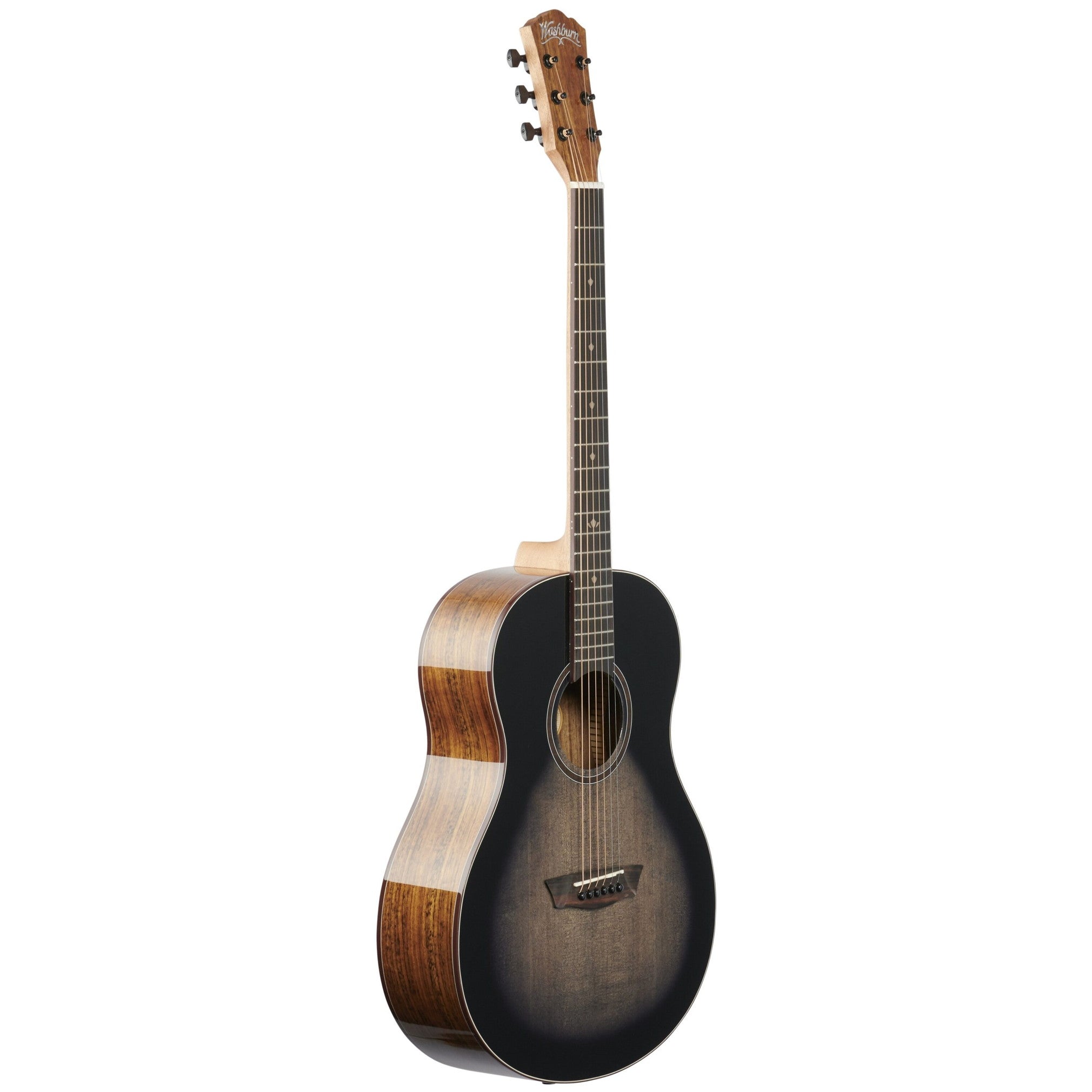 Washburn Bella Tono Novo S9 Charcoal Burst Acoustic Guitar - 4