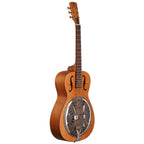 Epiphone Dobro Hound Dog Roundneck Resonator Guitar, Vintage Brown