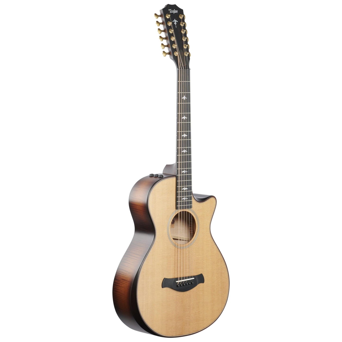 Taylor 652ce Builder's Edition 12-String Acoustic-Electric Guitar, Natural