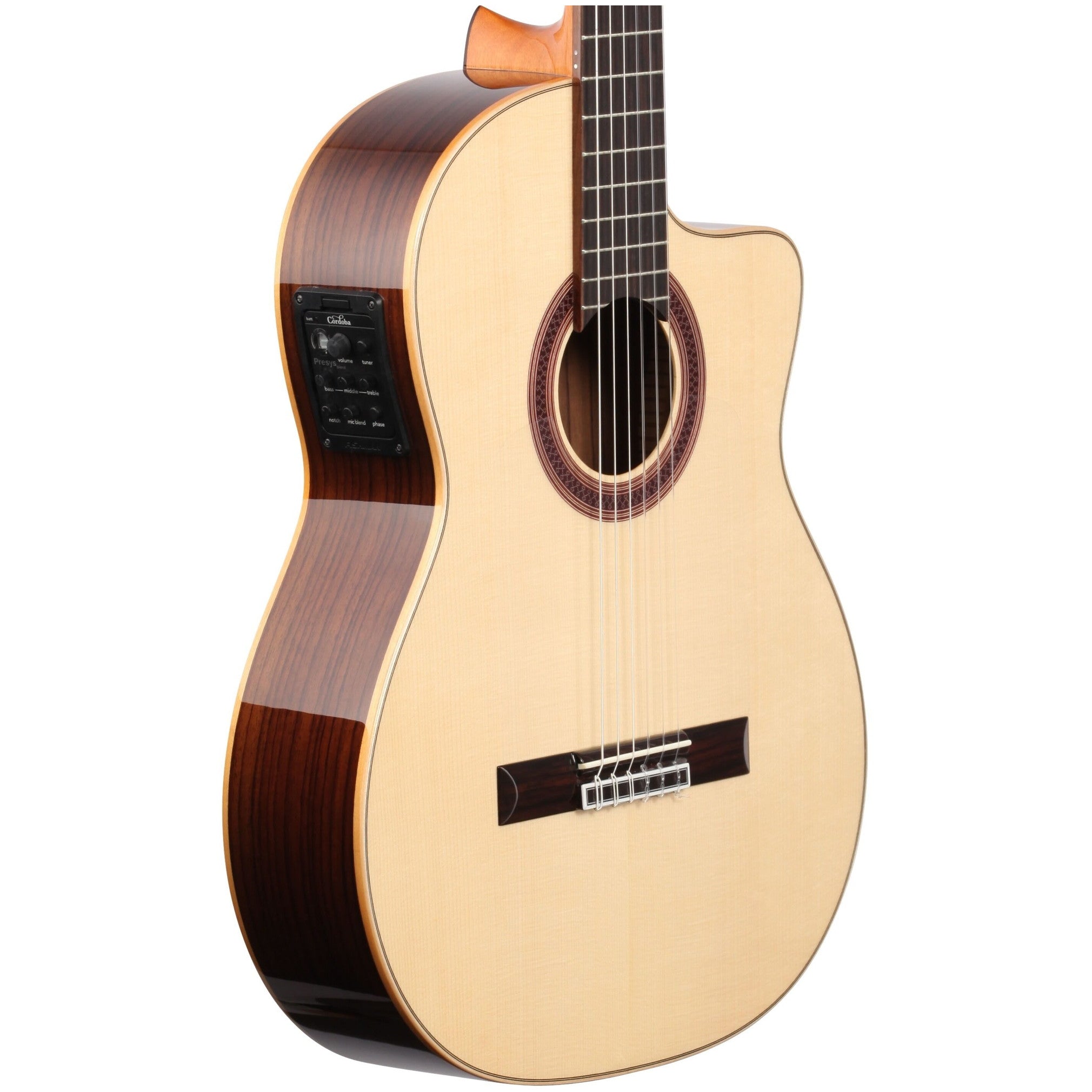 Cordoba GK Studio Negra Classical Acoustic-Electric Guitar