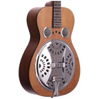 Epiphone Dobro Hound Dog Deluxe Roundneck Resonator Guitar, Vintage Brown