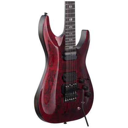 Schecter C1FRS Apocalypse Electric Guitar, Red Reign