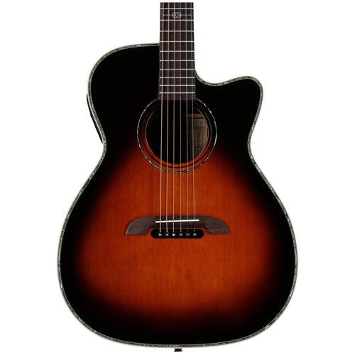 Alvarez WY1 Yairi Folk Cutaway Acoustic-Electric Guitar - Sunburst - 1