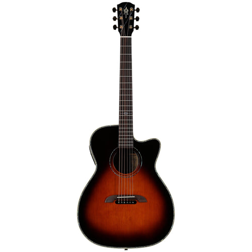 Alvarez WY1 Yairi Folk Cutaway Acoustic-Electric Guitar - Sunburst - 2