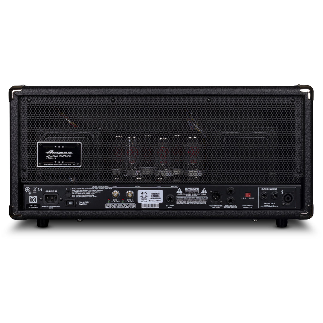 Ampeg Heritage SVT-CL Bass Amplifier Head 4