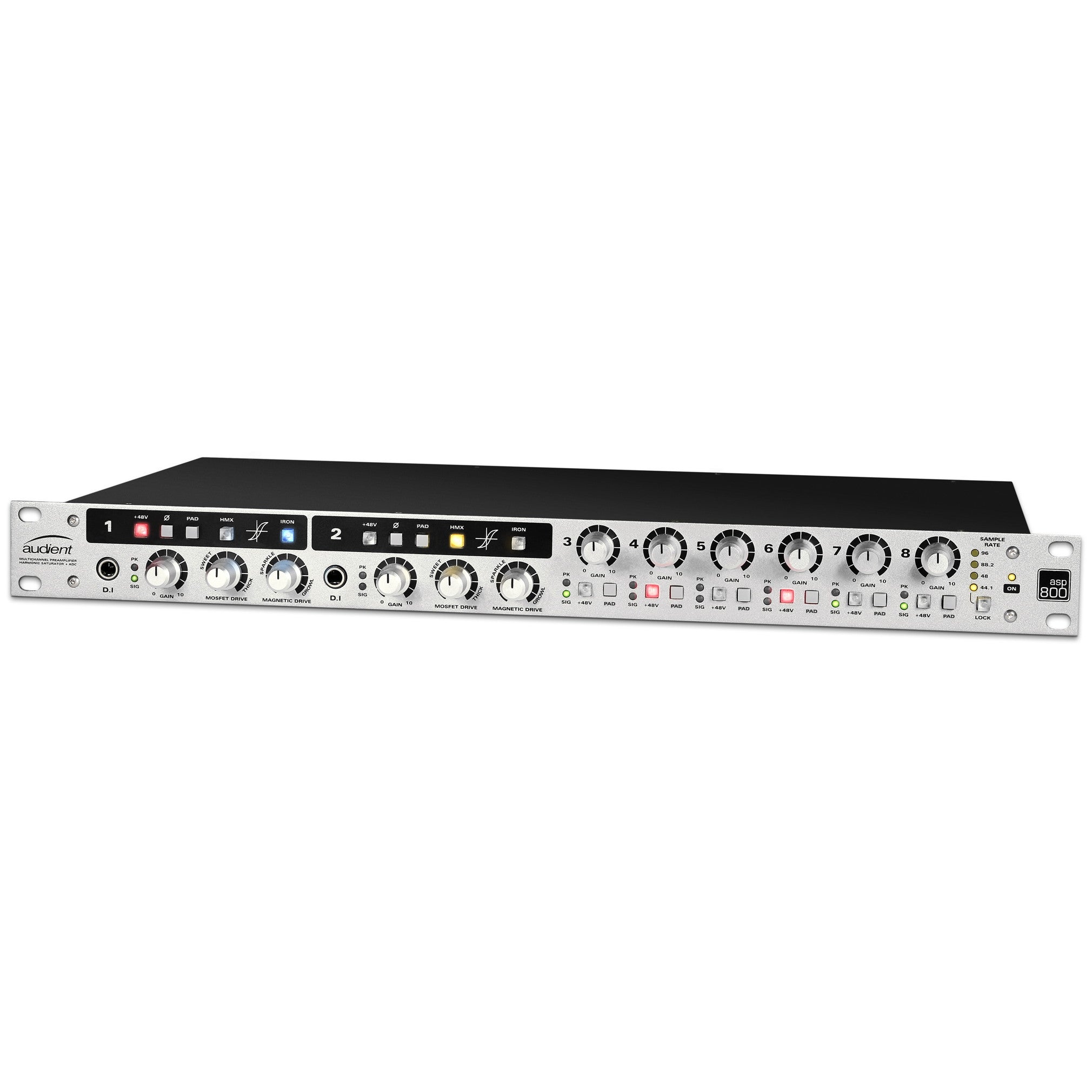 Audient ASP800 8-Channel Microphone Preamplifier